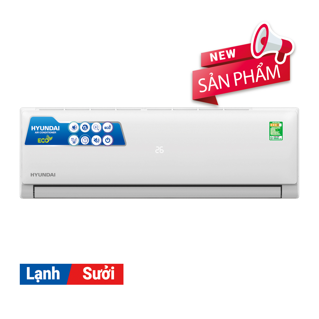 Điều hòa treo tường 2 chiều loại Mono 9000BTU – Gas R32 – Malaysia
